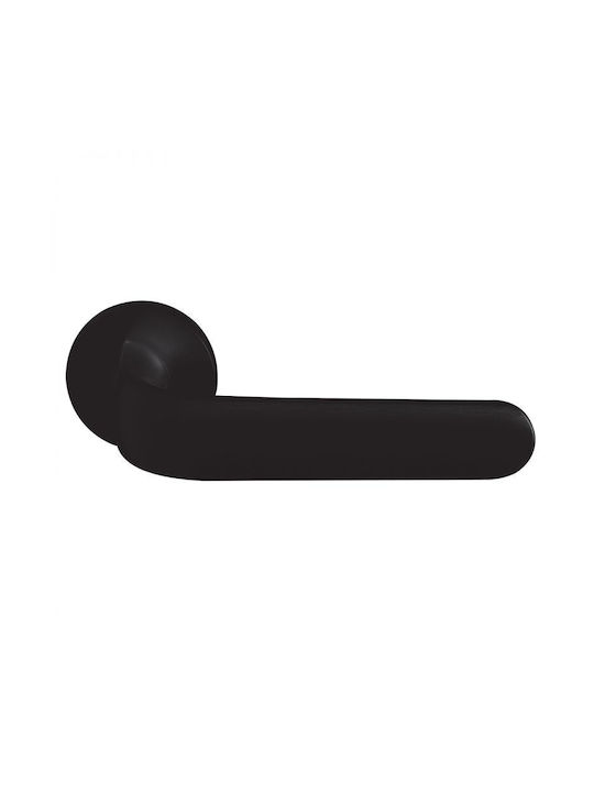 Door Handle Rosette 2311 Zogometal Copper Matte Lock Type Cylinder Right Piece Zinc Alloy