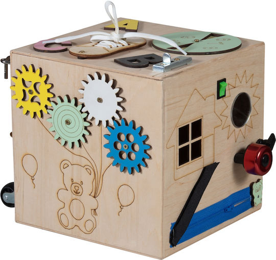 Montessori Lernspiel Wissen aus Holz