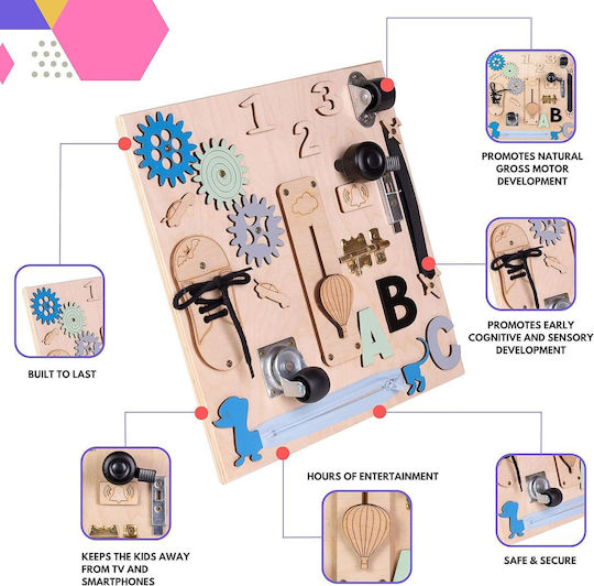 Baby Toy Sensory Board