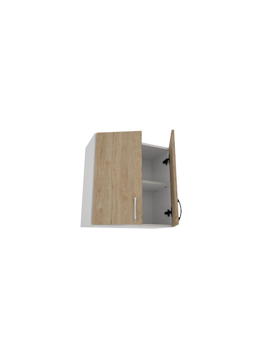 Karo Cabinet Wall Natural/alb 60x30x60cm