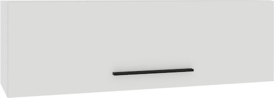Kos Hängeschrank Wohnzimmer aus MDF Weiß 30x30x95cm