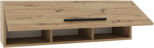 Kos Dulap Suspendat pentru Sufragerie din MDF Bej 30x30x95cm