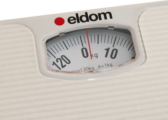 Eldom Mechanical Bathroom Scale White BR2016B