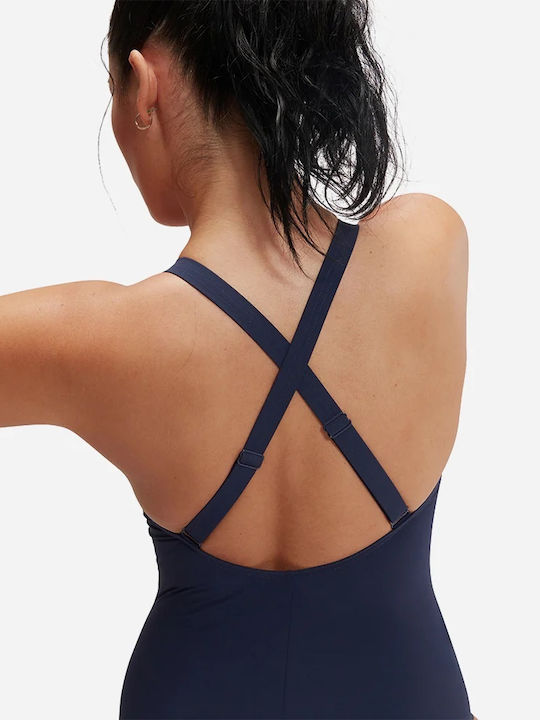 Activewear Swimsuit Navy Blue