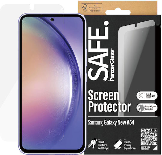 Защитно фолио за екран на мобилен телефон Panzer Glass Safe95687 за Samsung Galaxy A55