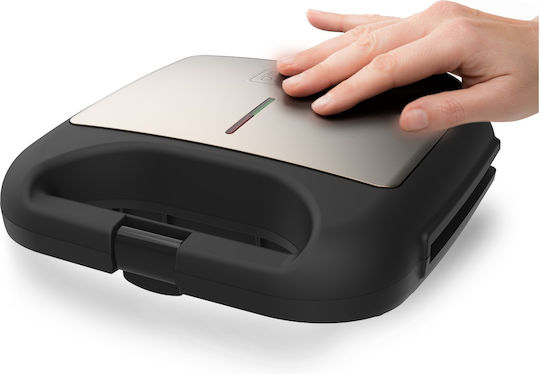 Black & Decker Sandwich Maker for for 2 Sandwiches Sandwiches 750W Brown