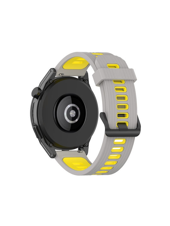 Armband Silikon Gray (Huawei Watch GT Läufer)
