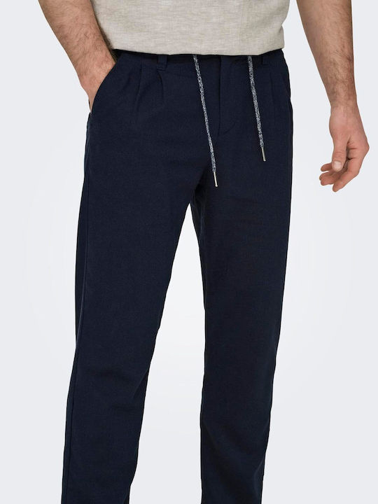 Only & Sons Pantaloni pentru bărbați Albastru marin