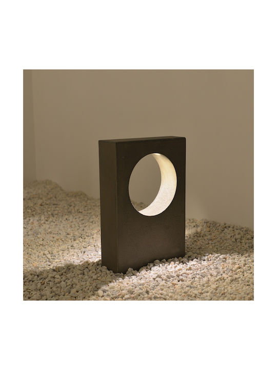 VK Lighting LED Floor Lamp H49xW40cm. with Warm White Light Gray