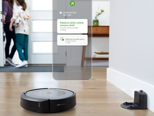 iRobot Roomba i5 Прахосмукачка Робот с Интелигентна Навигация Сива