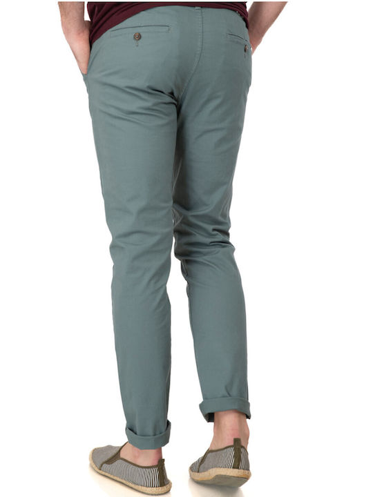 Rebase Men's Trousers Chino Dusty Petrol