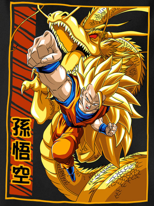 T-shirt Dragon Ball Μαύρο