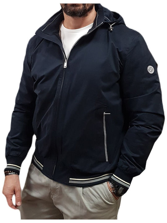 Sogo Men's Jacket Windproof Navy