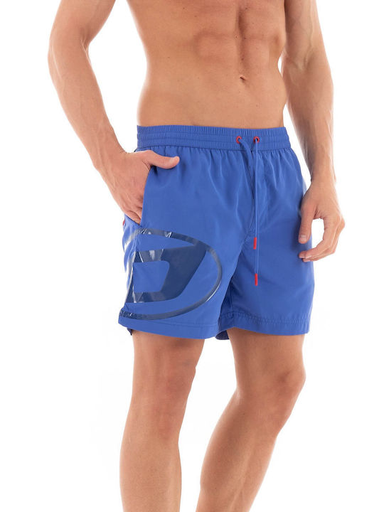 Diesel Bmbx Herren Badebekleidung Shorts Blue