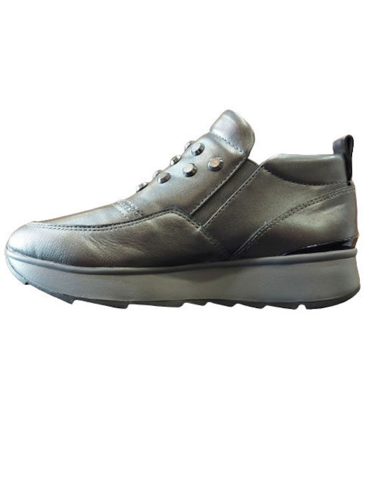 Geox Damen Anatomisch Sneakers Grau