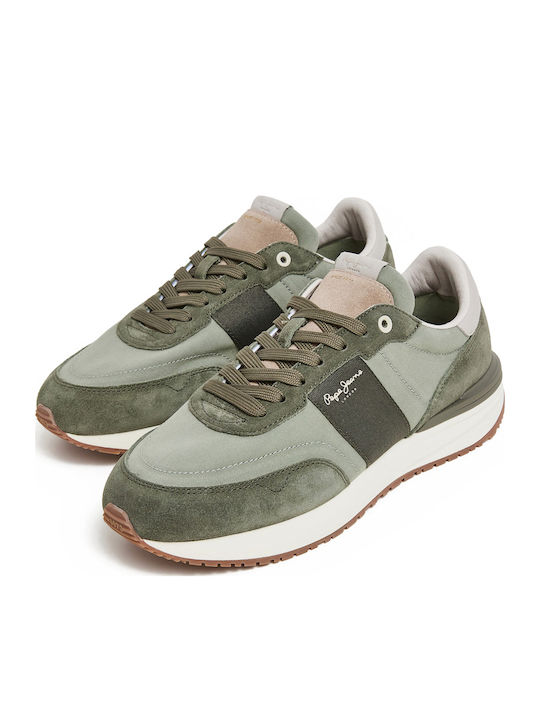 Pepe Jeans Buster Tape Sneakers Khaki Green