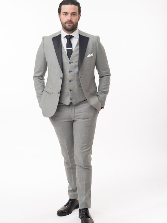 Artisti Italiani Men's Suit with Vest Greene