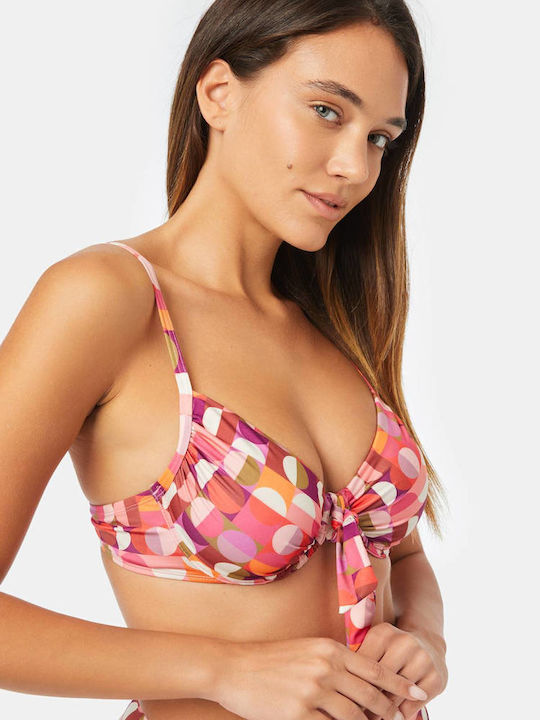 Γυναικείο Bikini Top Μπανέλα Minerva Peru Multi Circles