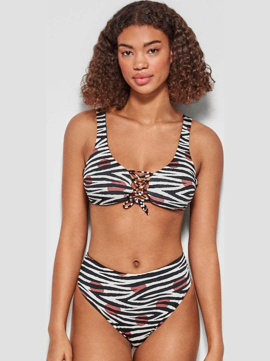 Gisela 2/30132t Bikini Top Μαγιό Διπλής Όψεως Στυλ Μπουστάκι Κορδόνια Μαυρο Gisela 2/30132t Bikini Top Μαγιό Διπλής Όψεως Στυλ Μπουστάκι Κορδόνια Μαυρο