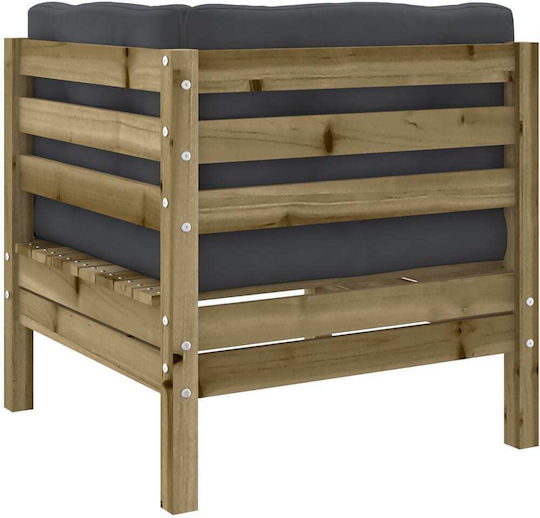 Garten- und Outdoor-Möbelsets 9 Stück Anthrazit mit Kissen