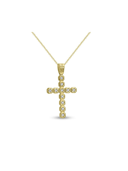 Fa Cad'oro Women's Gold Cross 14K