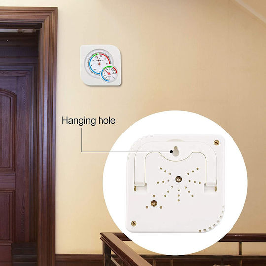 Analog Thermometer & Hygrometer for Indoor Use