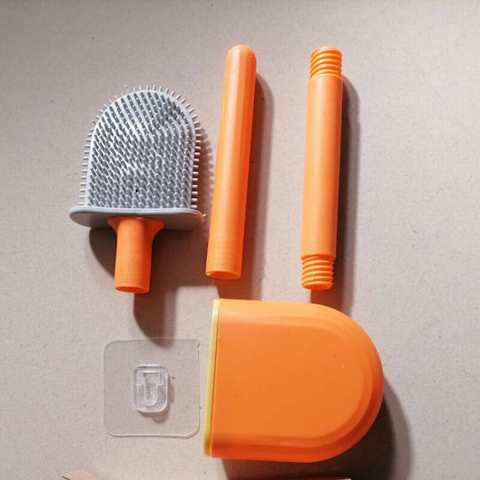 Plastic Coș de gunoi pentru baie Portocaliu