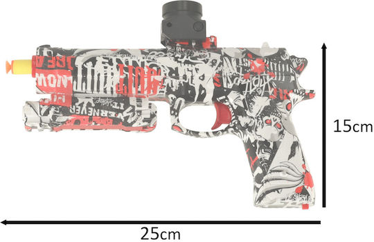 Toy Pistol Silencer Zola 550 Gel Balls 7-8 Mm 5 Foam Bullets Burst Firing Usb Charger Sa