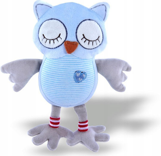 Mimi Plüscheule Zola Blau Grau 21 cm