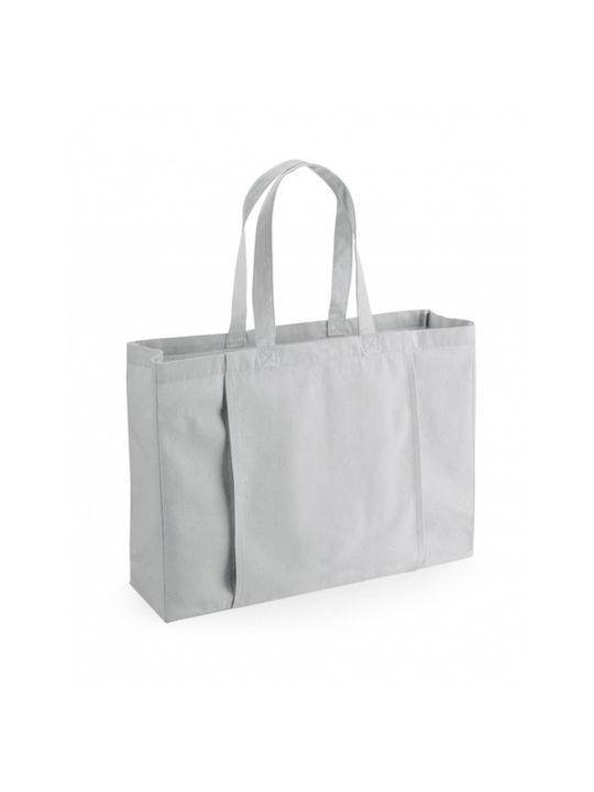 Westford Mill Cotton Shopping Bag Gray