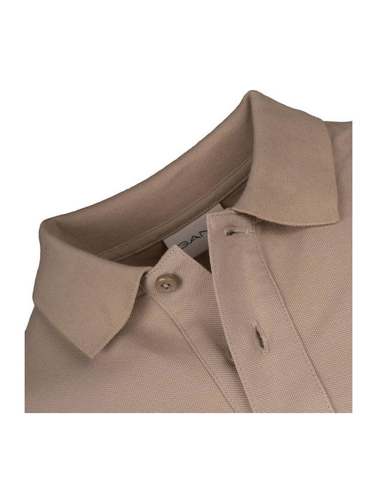 Поло Блуза с къс ръкав Beige