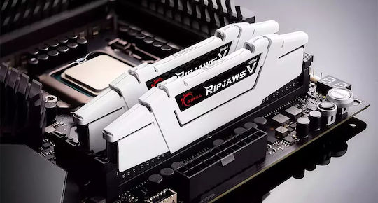 G.Skill Ripjaws V DDR4 32GB RAM με 2x16GB Modules και Ταχύτητα 3600 για Desktop