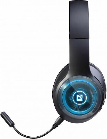 Defender Freemotion Drahtlos Auf dem Ohr Multimedia-Headsets mit Mikrofon und Verbindung Bluetooth / USB-C in Grün Farbe