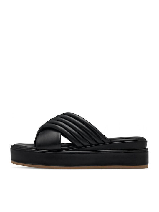 Flache Sandalen für Damen in Schwarz Farbe