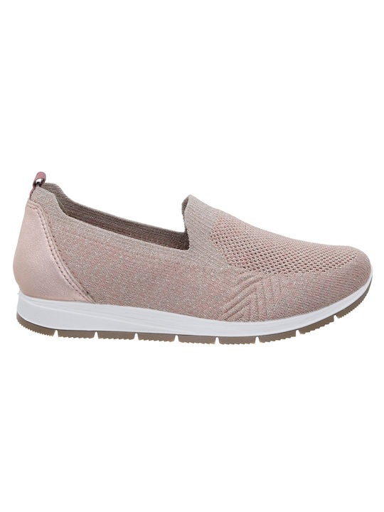 Imac Leder Anatomisch Damen Slip-Ons Rosa