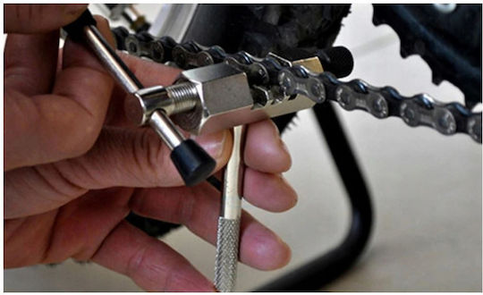 Dispozitiv de reparare lanț bicicletă Zola din oțel, compatibil cu lanțurile 1 5 6 7 8 9