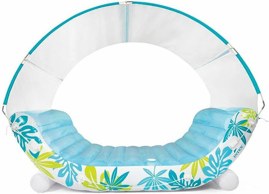Intex tropical Φουσκωτός Καναπές Γαλάζιος 224cm