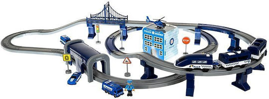 Police Town Play Set Zola Race Cars Road Signs A Figurine