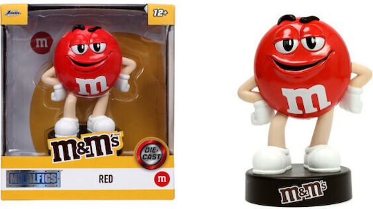 Figurină metalică Jada M&M roz 10cm