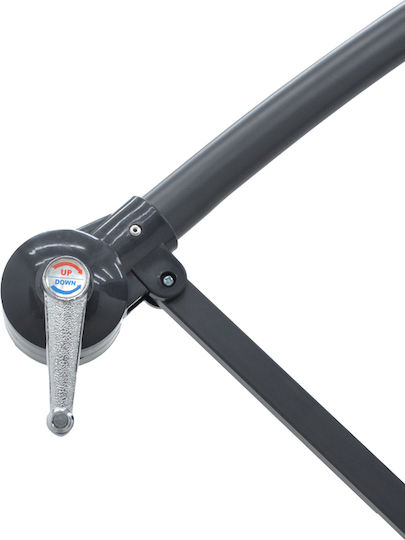 Umbrelă Profesională Suspendată Rotundă din Aluminiu Jiopel Bej / Gri Φ3xÎ2.5m