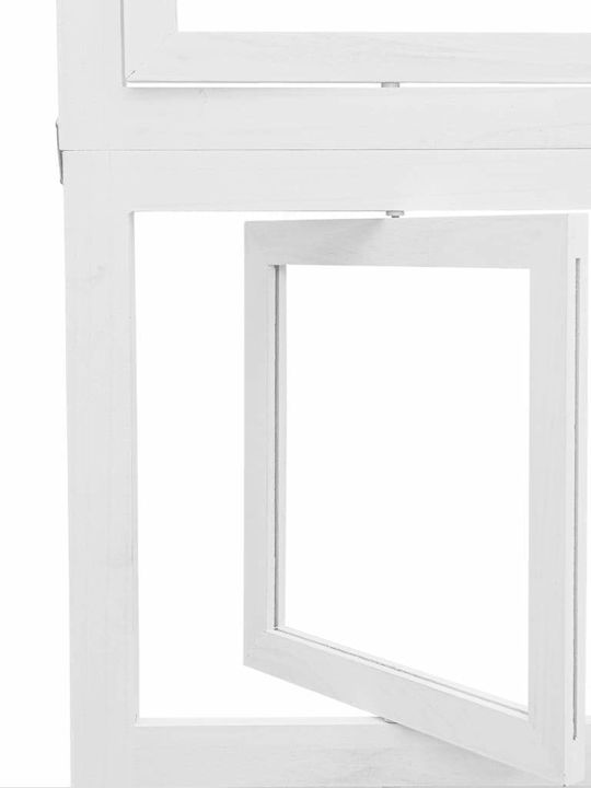 vidaXL Decorative Room Divider Wooden with 3 Panels 105x180cm