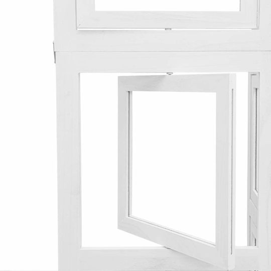 vidaXL Decorative Room Divider Wooden with 6 Panels 210x220cm