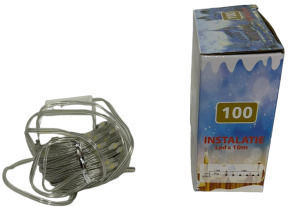 100 Λαμπάκια LED 10μ. Μπλε σε Σειρά