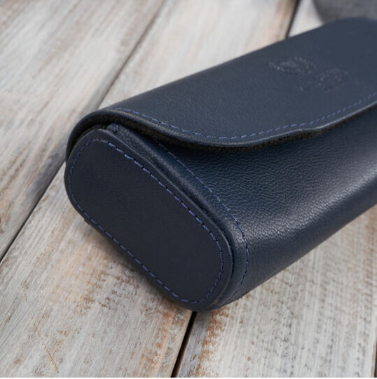 Paolo Peruzzi Eyeglass Case in Blue color T-83-DB 1pcs