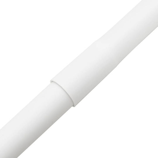 Vidaxl Canal pentru cabluri cu clips Ø25 mm 10 m PVC