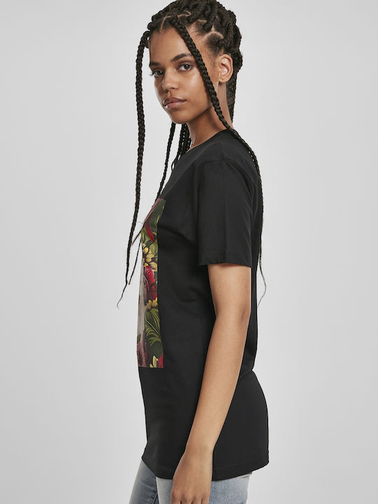 Merchcode Frida Kahlo Portrait T-shirt Frida Kahlo Schwarz Baumwolle