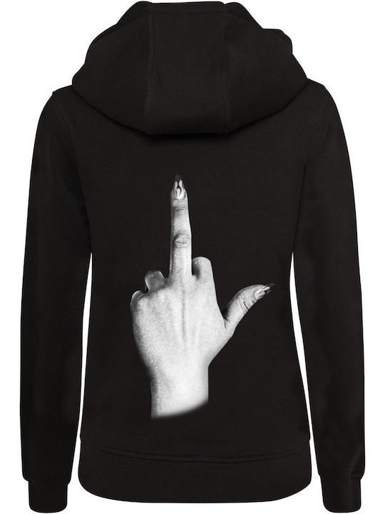 Miss Tee Hoodie Black