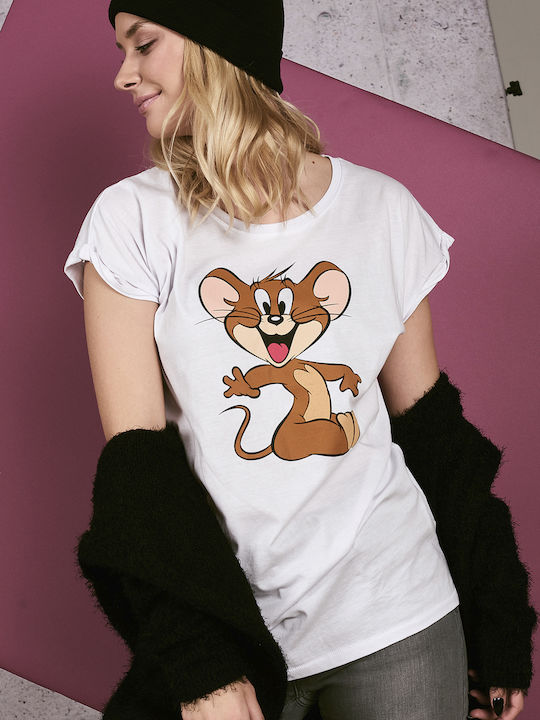 Merchcode T-shirt Weiß Baumwolle