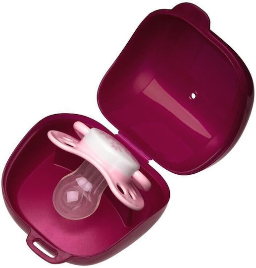 Nip Schnuller Silikon mit Etui für 0+ Monate