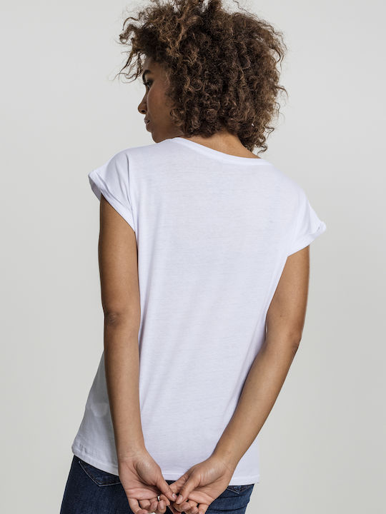 Merchcode T-shirt Weiß Baumwolle